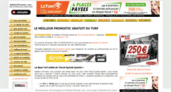 Desktop Screenshot of meilleurpronostic.com